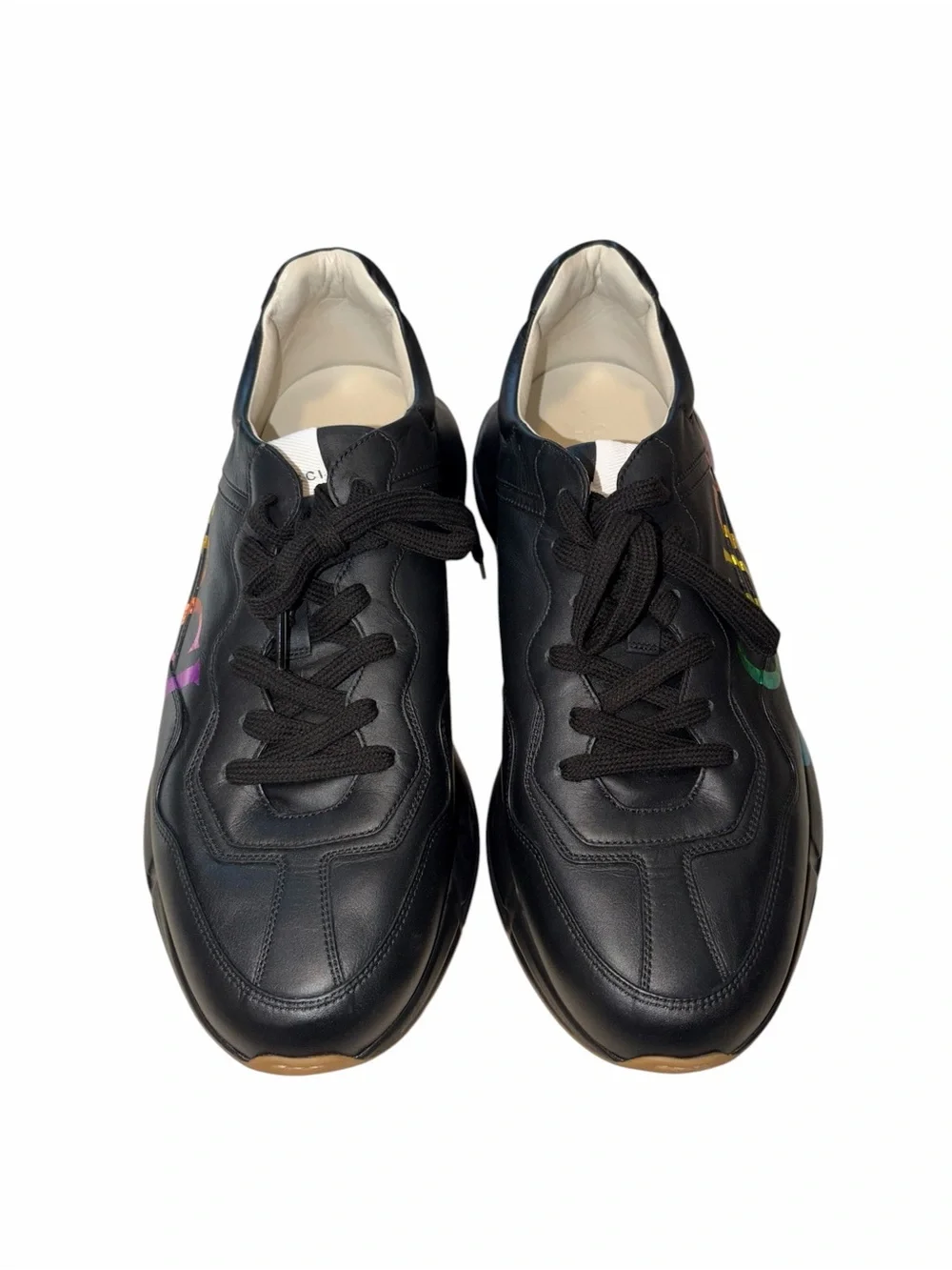 Gucci rhyton mens rainbow shoes size 13.5